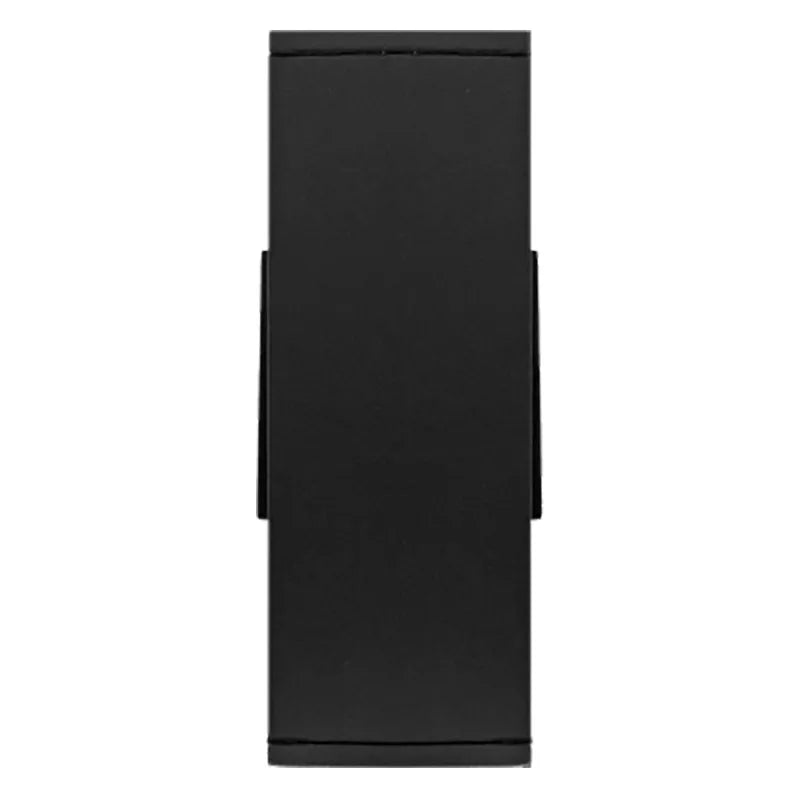 4" Square RGBW LED Outdoor Cylinder Up/Down Light in Black 