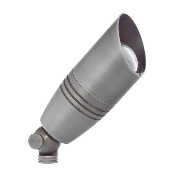 Aged Nickel 12V LED Directional Landscape Light