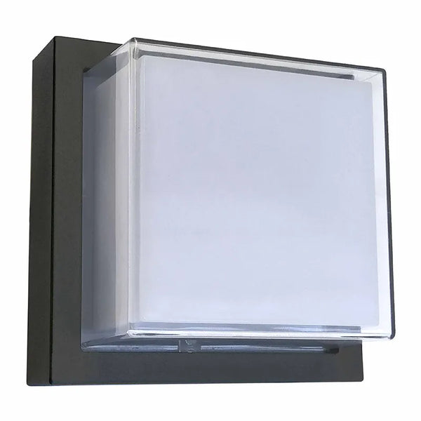 Black LED Multi-CCT Architectural Wall Light- 12 Watt 