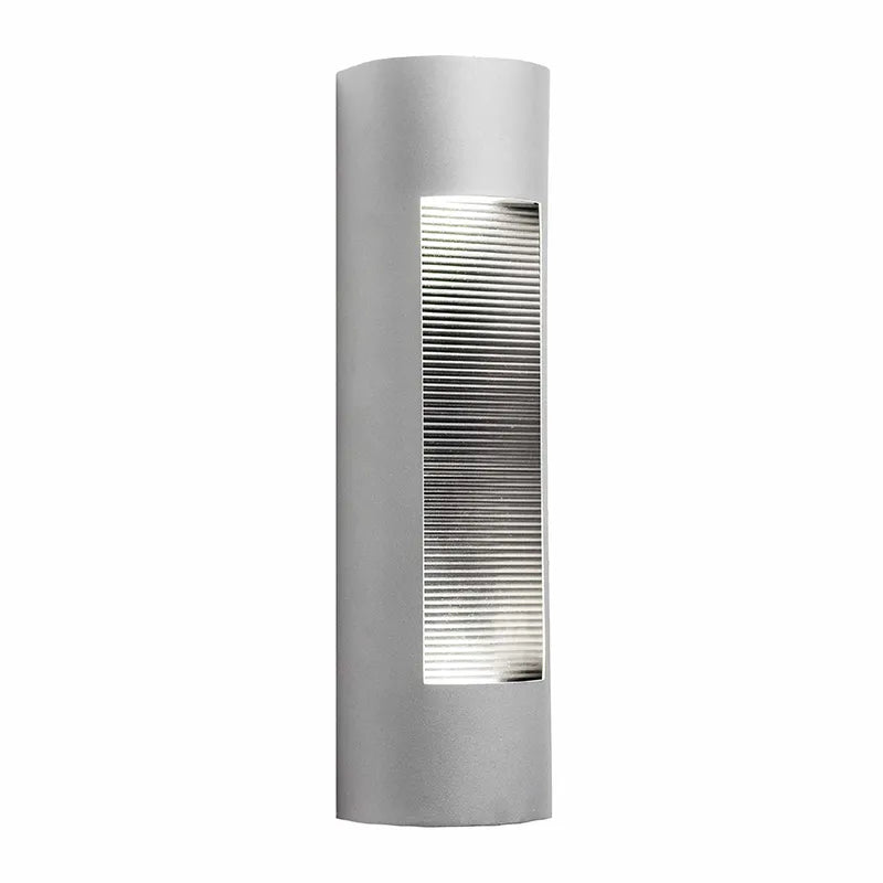 Crest Silver Burrow Architectural Wall Sconce-3000K