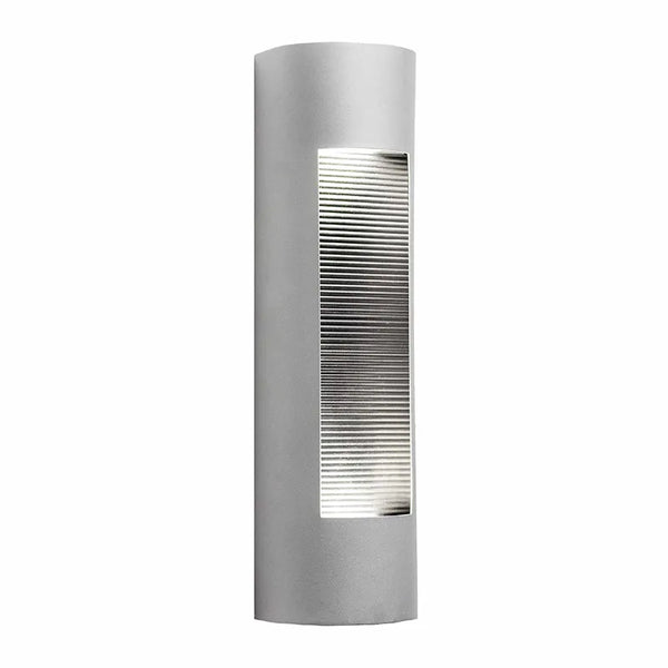 Crest Silver Burrow Architectural Wall Sconce-3000K