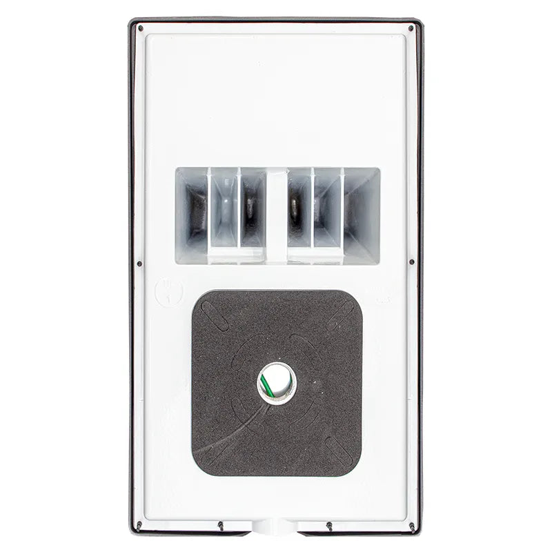 LED White Mini Wall Pack with Photocell, 13W/20W/26W, CCT 