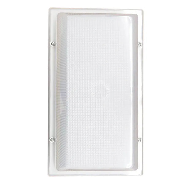 White Vandal-Proof LED Outdoor Wall Light, 12W