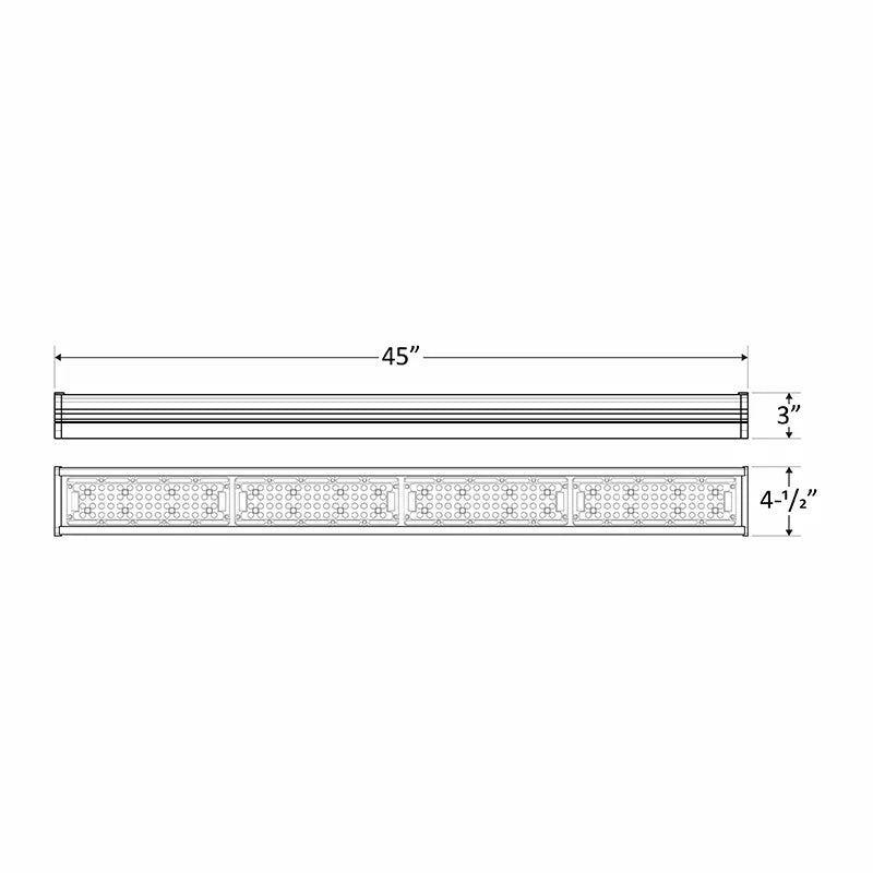 LED Outdoor Sign Light, 4 Foot, 120 Watts, 5000K