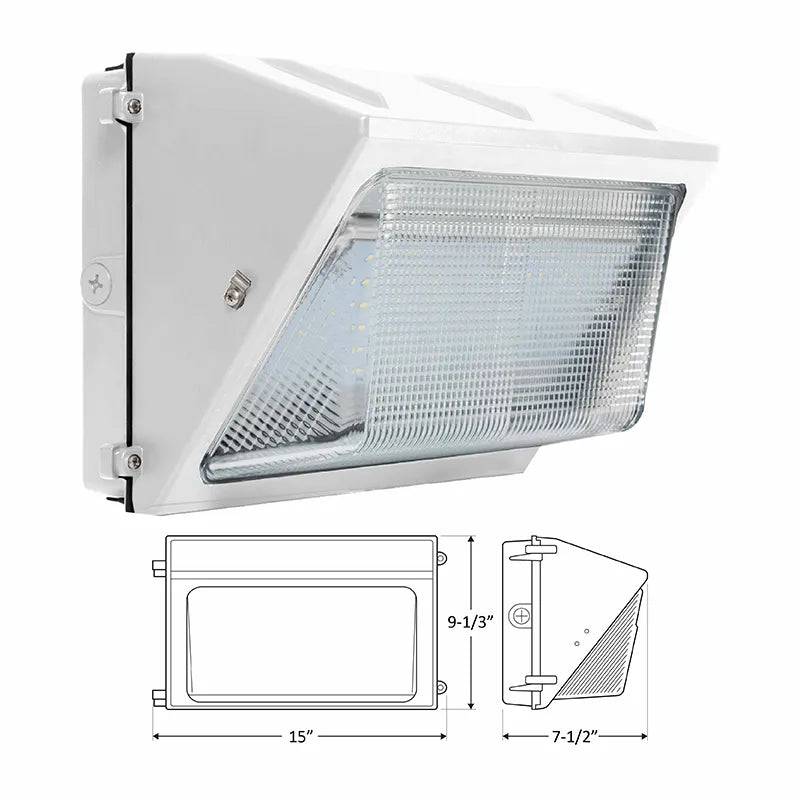White LED Tunable Wall Pack- Power & Color Select - Green Lighting Wholesale, INC
