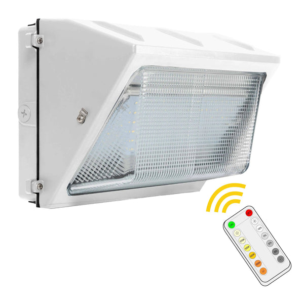 White LED Tunable Wall Pack- Power & Color Select - Green Lighting Wholesale, INC