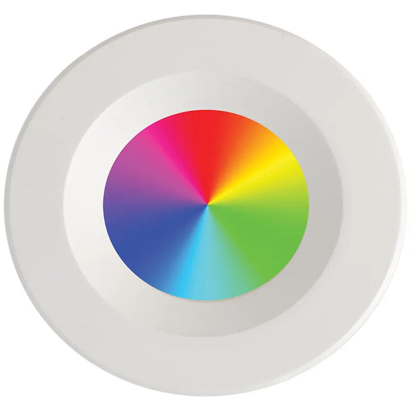 4 Inch Smart RGB Recessed Trim, 10W, RGBW