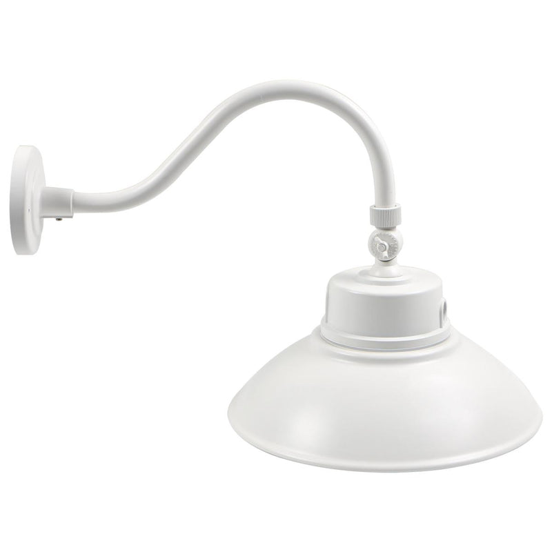 LED Gooseneck; 30W/40W/50W; CCT Selectable 3K/4K/5K; White