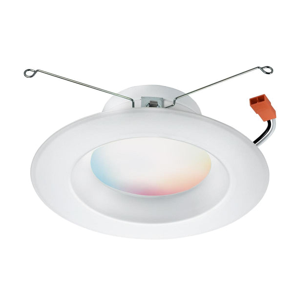 10 Watt; 5-6 in. LED Recessed Downlight; RGB &amp; Tunable White