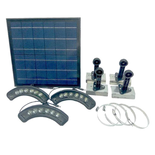 Solar Flag Pole Light 18 Watt - Green Lighting Wholesale