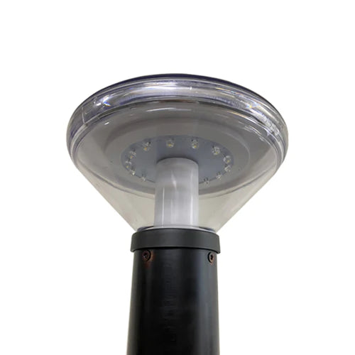 Solar Round Bollard Light,5 Watt, 560 Lumens - Green Lighting Wholesale