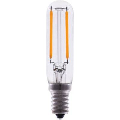 LED Advantage Filament T6 320 Deg, 2W-120lm, Dimmable, 80CRI, 2700K, E12, 120VAC - Green Lighting Wholesale