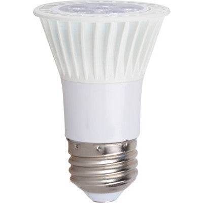 LED PAR16 7W-450lm, 40 degree beam, 3000K, 80+CRI, E26 base, 120VAC - Green Lighting Wholesale