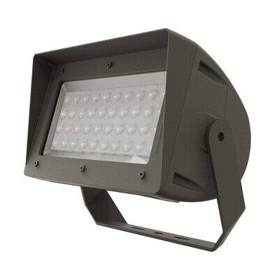 Architectural Flood Light 240W 70CRI 4000K 100-277V Bronze Wide Flood Dist. (NEMA 6X6) - Green Lighting Wholesale