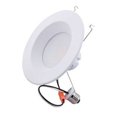 Downlight Retro 6IN 17/13/10W 90CRI 27/30/35/40/50K 120V Dim White Trim Baffle - Green Lighting Wholesale