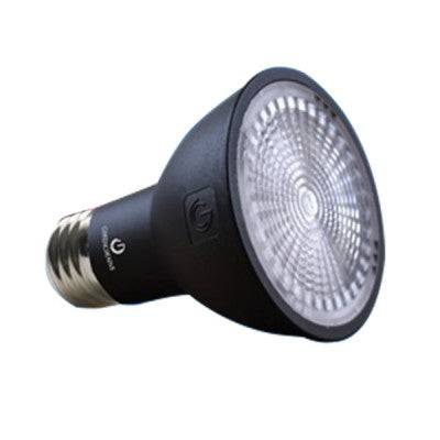 Green Creative 8 Watt Dimmable LED PAR20 - 3000K - 550 Lumens - 120V - Black - Green Lighting Wholesale