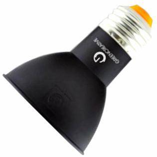 Green Creative 8 Watt Dimmable LED PAR20 - 3000K - 550 Lumens - 120V - Black - Green Lighting Wholesale