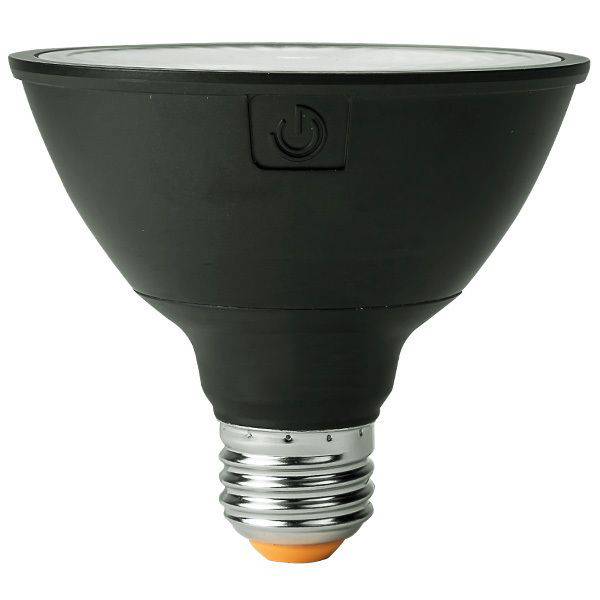 Green Creative Black PAR 30, 13 Watt, Short Neck