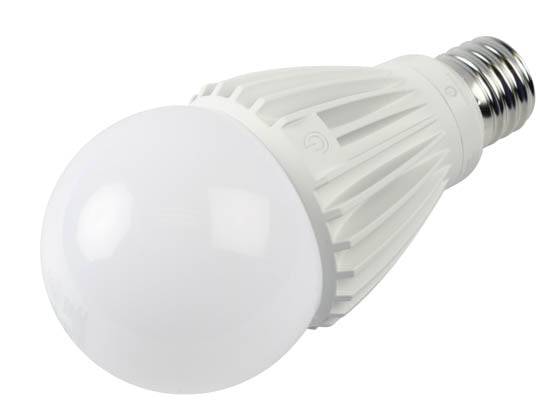 Green Creative Non-Dimmable 34W 120-277V 5000K A-23 LED Bulb, Enclosed Fixture Rated, E39 Base - Green Lighting Wholesale