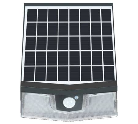 Light Efficient Design Solar Wall Pack, 15 Watt, 4000K- 1500 Lumens - Green Lighting Wholesale