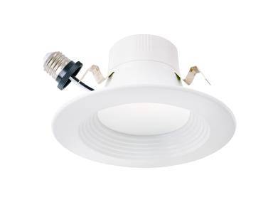 4 Inch 8 Watt Color-Select LED Downlight Retrofit White Trim 2700K/3000K/3500K/4000K - Green Lighting Wholesale