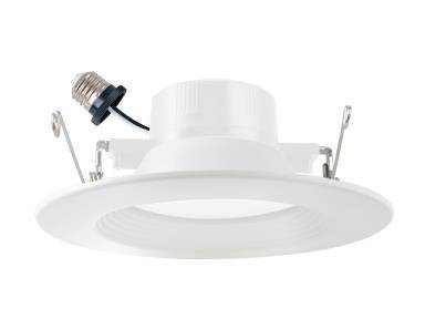 6 Inch 11 Watt Color-Select LED Downlight Retrofit White Trim 2700K/3000K/3500K/4000K - Green Lighting Wholesale