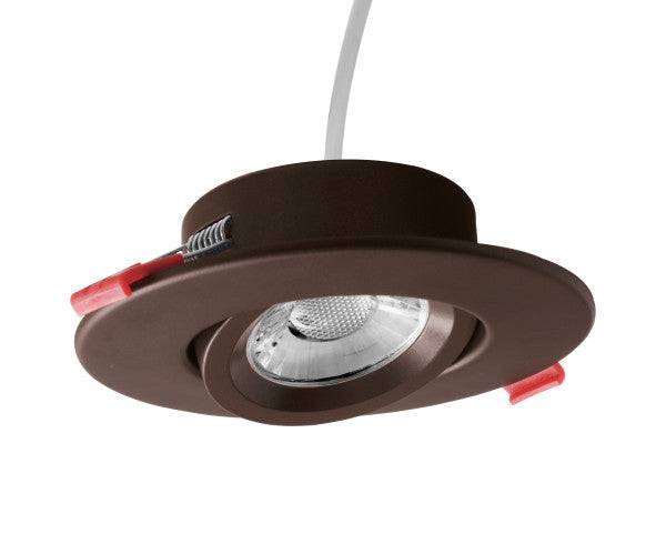 4-inch Oil-Rubbed Bronze Canless Adjustable Gimbal  