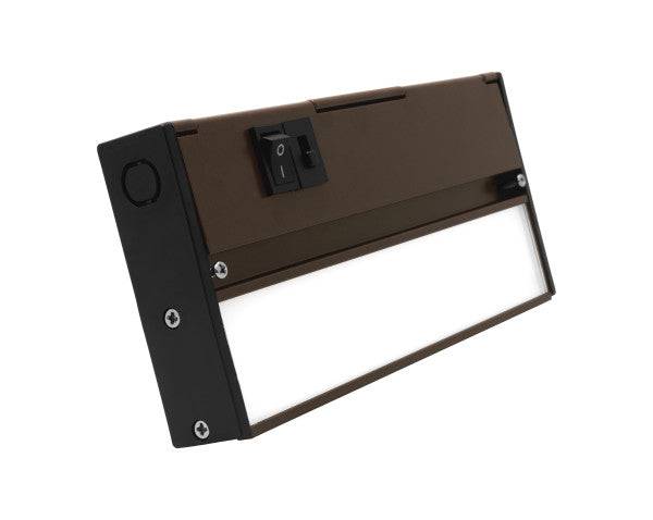 8-inch Oil Rubbed Bronze Selectable LED Under Cabinet Light - Green Lighting Wholesale