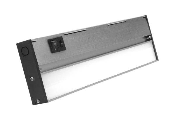 12.5-inch Nickel Selectable LED Under Cabinet Light - Green Lighting Wholesale