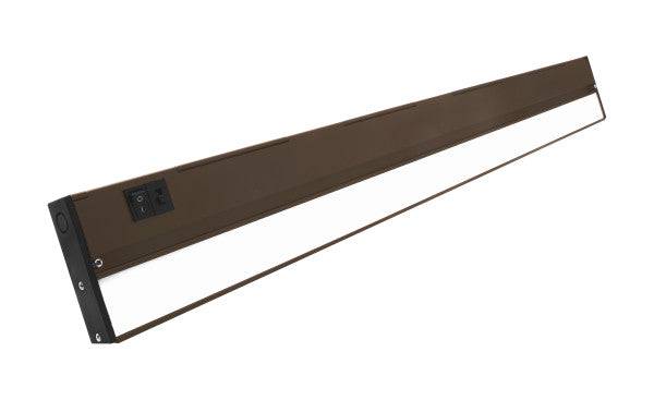 30-inch Oil Rubbed Bronze Selectable LED Under Cabinet Light - Green Lighting Wholesale