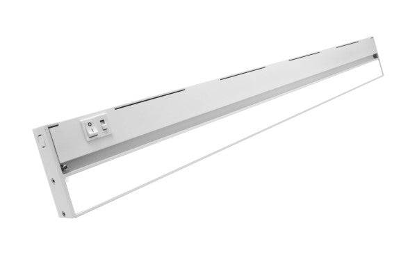 30-inch White Selectable LED Under Cabinet Light - Green Lighting Wholesale