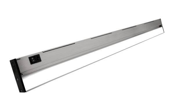 40-inch Nickel Selectable LED Under Cabinet Light - Green Lighting Wholesale