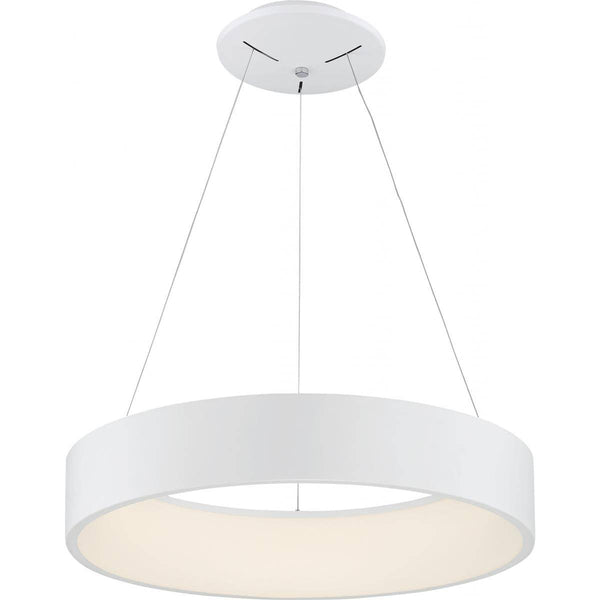 Orbit - LED 24" Pendant - White Finish - Green Lighting Wholesale