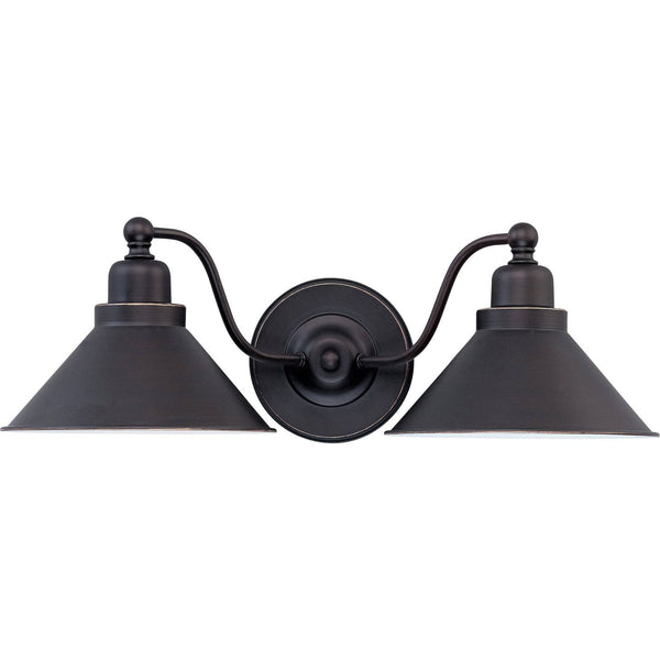 Sconce in Mission Dust Bronze and Metal Shade - Green Lighting Wholesale