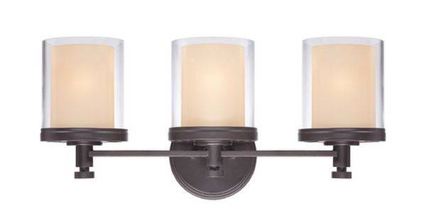 Nuvo Lighting 60/4543 Decker Three Light Vanity Fixture - Green Lighting Wholesale