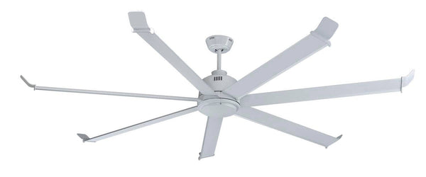 Arctic Chill 7-Blade 80” Ceiling Fan White with Wall control - Green Lighting Wholesale