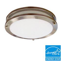 Energy Star 12 Inch Decorative Flush Mount Ceiling Fixture 1050 Lumens - Green Lighting Wholesale