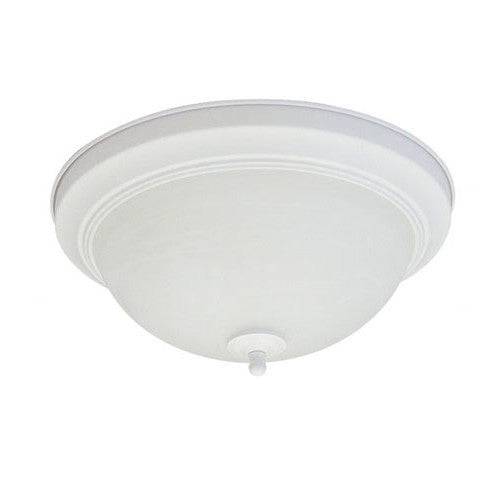 Energy Star Flush Mount Ceiling Fixture (White) - Green Lighting Wholesale