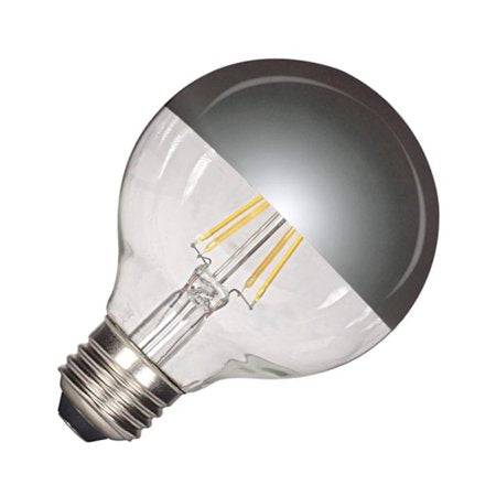 LED Silver Bowl G25 Globe Bulb, 4.5 Watts- 2700K - Green Lighting Wholesale