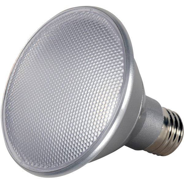 Satco 13 Watt LED PAR30 Short Neck 3000K - Green Lighting Wholesale