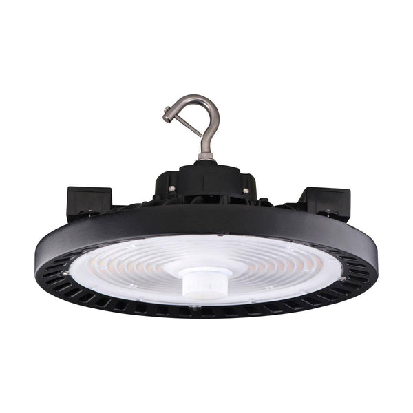 LED UFO High Bay CCT Select 3K/4K/5K , Watt Select 80W/100W/120W Black Finish - Green Lighting Wholesale