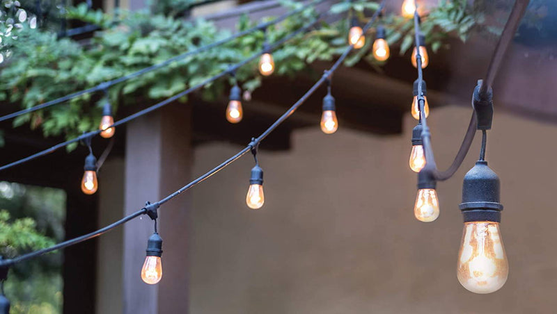 24 Foot LED String Light - Includes 12 lamps - Green Lighting Wholesale