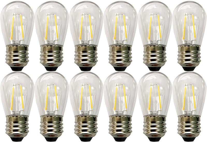 24 Foot LED String Light - Includes 12 lamps - Green Lighting Wholesale