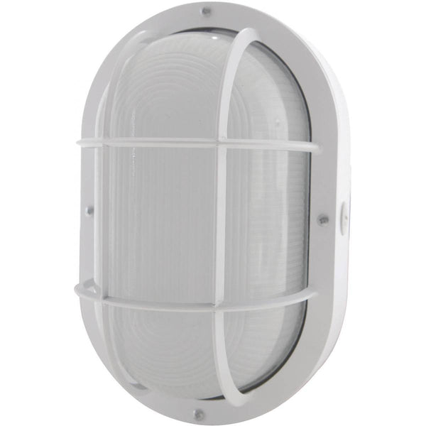 LED Bulkhead - 20W - 3000K - White Finish - 120-277V - Green Lighting Wholesale