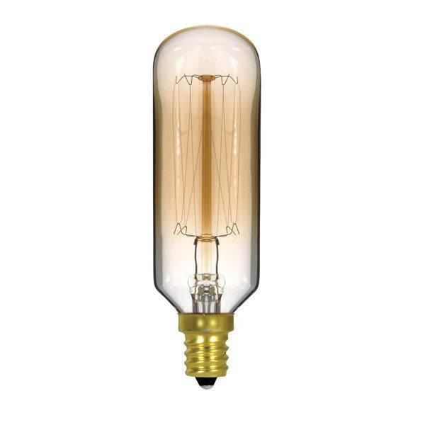 Vintage 40 Watt T9 Incandescent; Gold Lamp - Green Lighting Wholesale