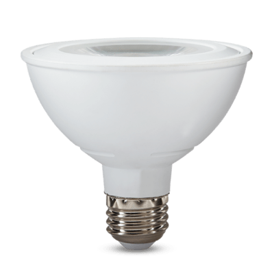 Contour Series High CRI Short Neck PAR30 2700K, 800lm LED Lamp with 25-Degree Beam Angle - Green Lighting Wholesale
