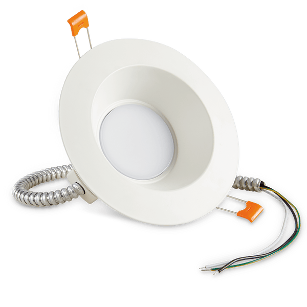 Trimflex 277V 6 in. 4000K, 850lm LED Downlight with Modular Trim – White - Green Lighting Wholesale