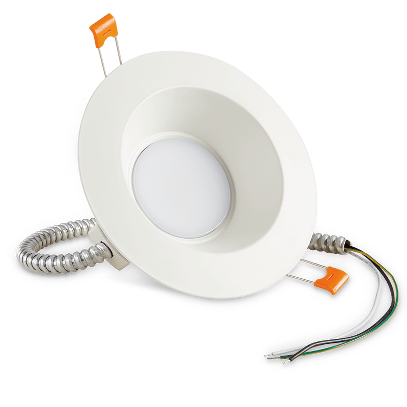 Trimflex 277V 6 in. 4000K, 850lm LED Downlight with Modular Trim – White - Green Lighting Wholesale