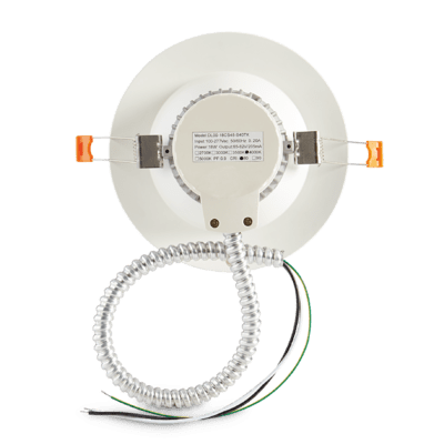 Trimflex 277V 6 in. 4000K, 850lm LED Downlight with Modular Trim – White - Green Lighting Wholesale