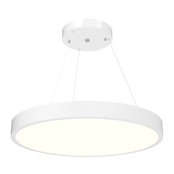 24-Inch Round Suspended Down Light LED Architectural - Power & CCT Adjustable - Green Lighting Wholesale